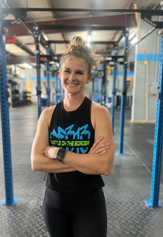 Ashley Katelyn At CrossFit Gym In Burleson, Texas