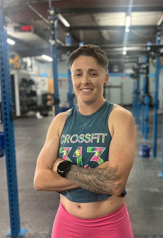 Whitney Enis At CrossFit Gym In Burleson, Texas